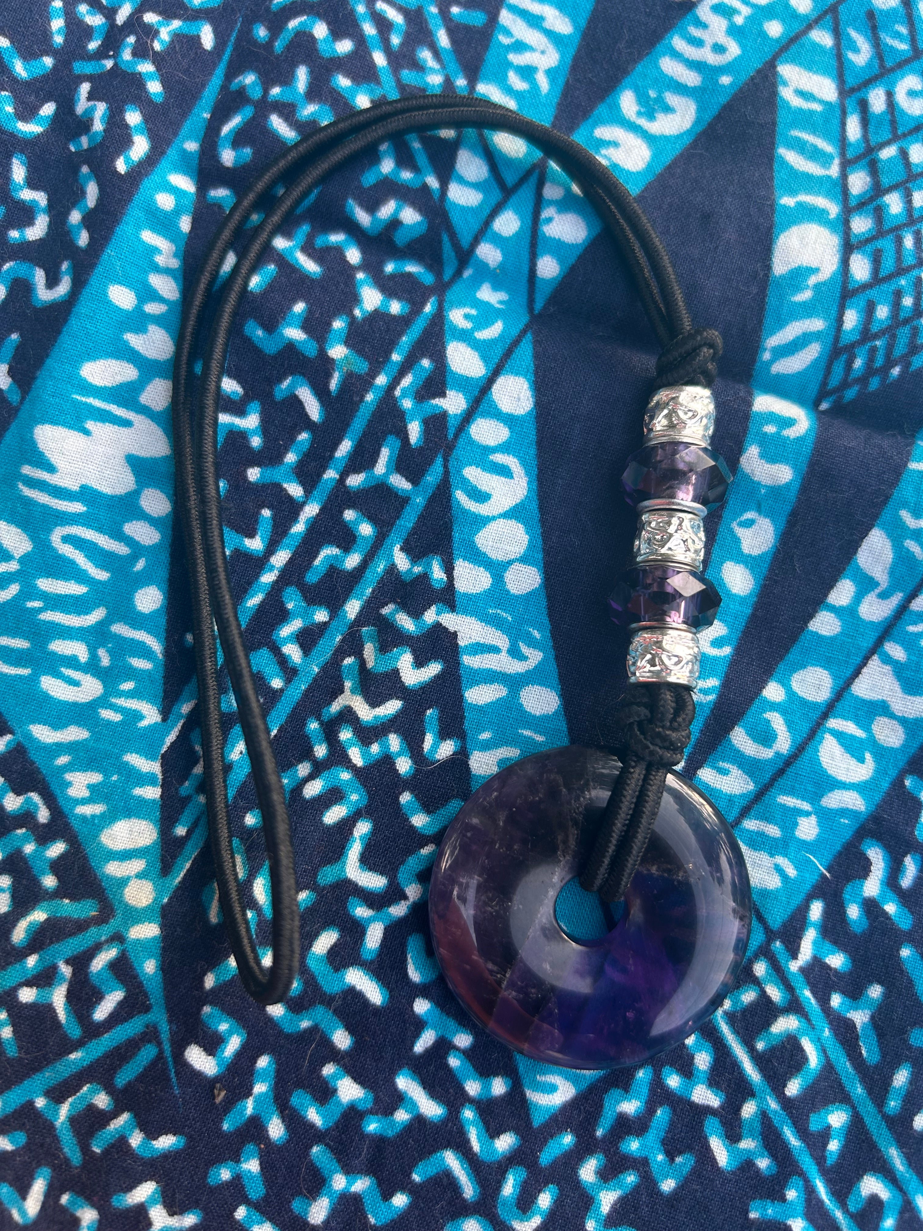 Healing Crystal Hair Loc Tie