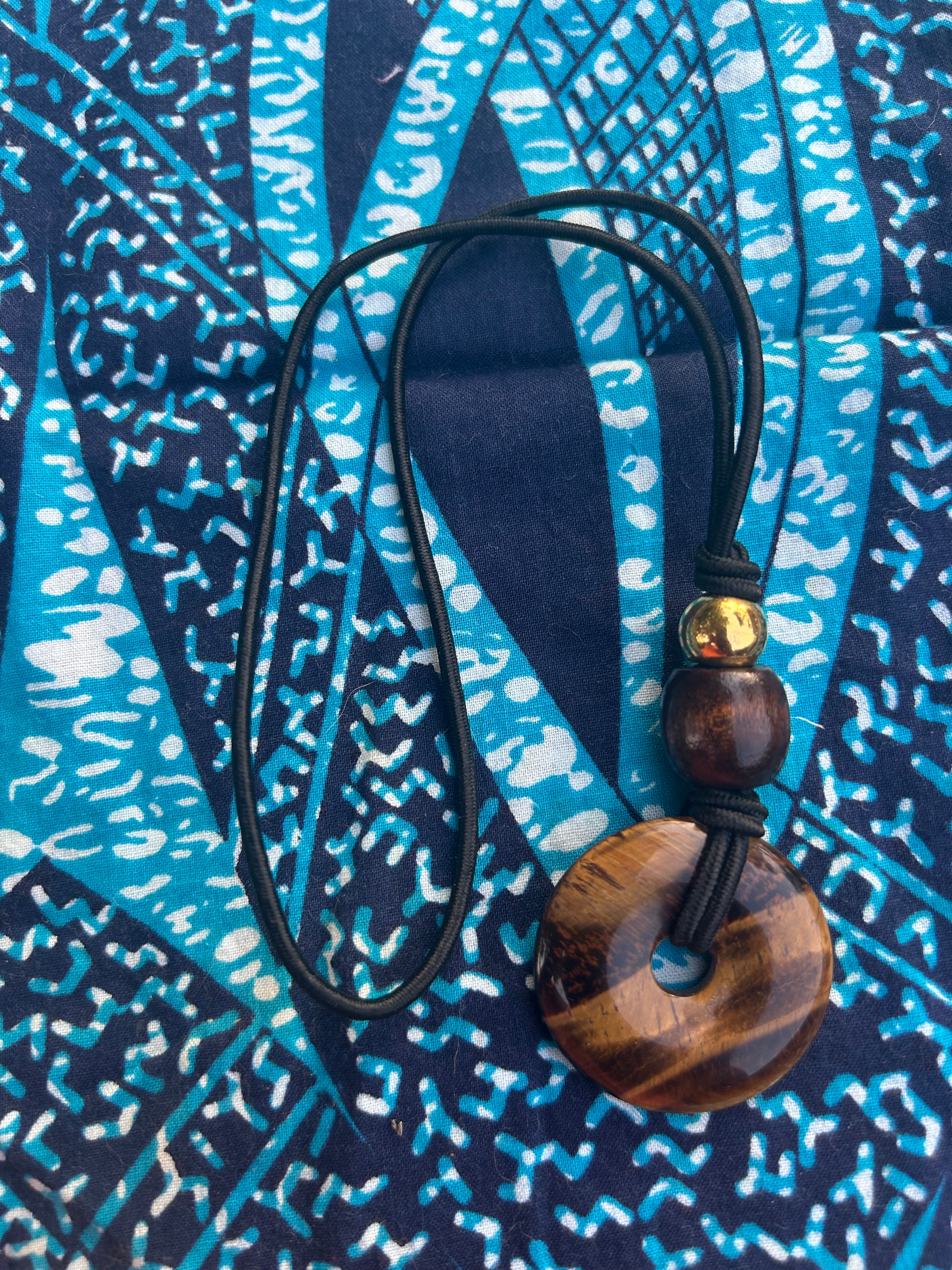 Healing Crystal Hair Loc Tie