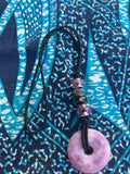 Healing Crystal Hair Loc Tie