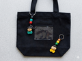Handmade Character Keychain | Vibrant Boho Bag Accessories