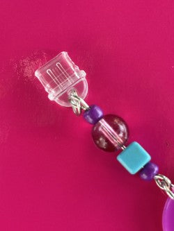 Smiley Face USB-C Dust Plug Charm | Beaded Phone Dust Plug | Kindle USB-C Port Protector | Cute Phone Accessory | Handmade Charm | Y2K Gift